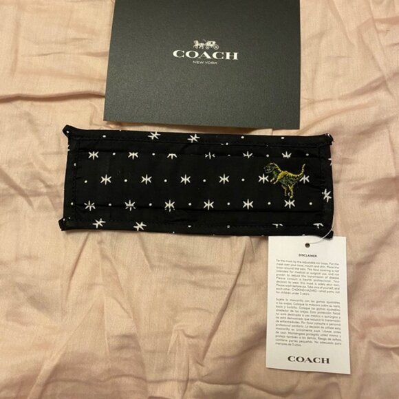 Brand new Coach face mask - Picture 1 of 1